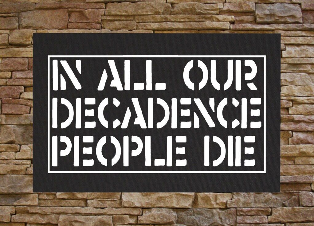 アート・デザイン・音楽 CRASS / IN ALL OUR DECADENCE PEOPLE DIE アート・デザイン・音楽 CRASS / IN ALL OUR DECADENCE PEOPLE