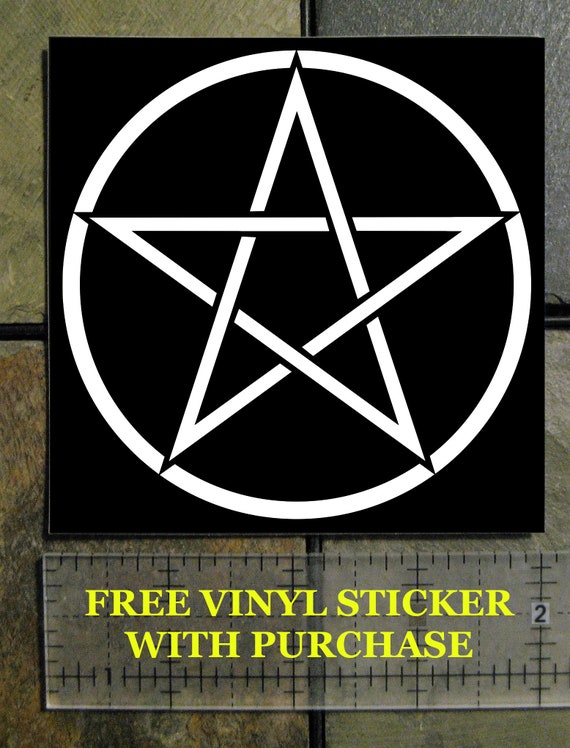 Pentacle Wall Tapestry - Occult Pentagram Star Gothic Goth