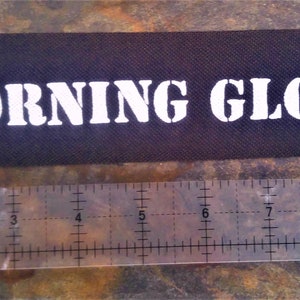 Morning Glory Patch - No Cash Choking Victim The Infested Anarcho Crust Punk INDK Leftover Crack Subhumans Citizen Fish F-Minus Anti-Flag