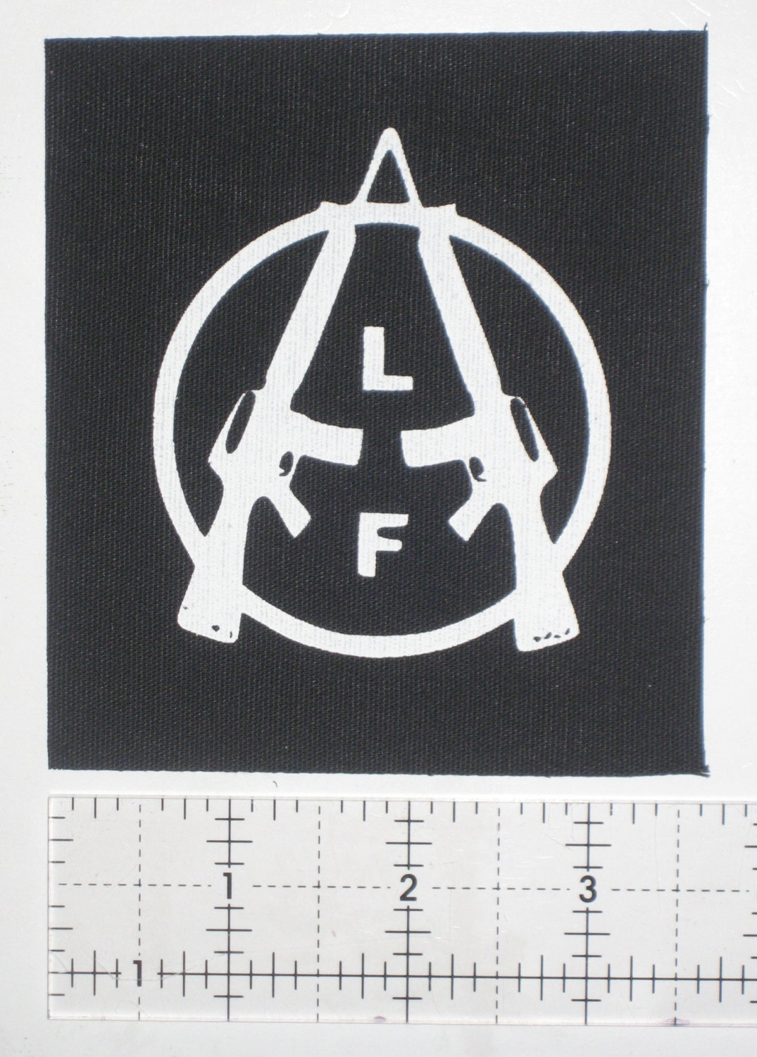 Animal Liberation Front DIY Patch - ALF Animal Welfare Rights Anarcho Crust Punk Vegan Vegetarian Crass Aus-rottten Subhumans Icons of Filth