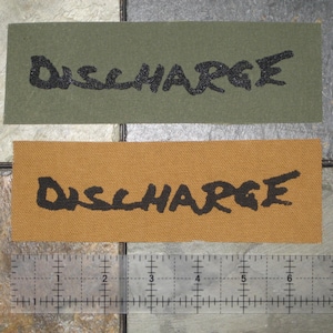 Discharge Patch DIY Crust Anarcho Punk Disclose Wolfbrigade Wolfpack Unholy Grave Nasum Los Crudos Antisect Disclose Aus-rotten Filth