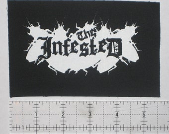 Le patch infesté - DIY Crust Anarcho Punk Leftover Crack Citizen Fish Star Hipsters F-moins Morning Glory Victime d'étouffement Opération Ivy MDC