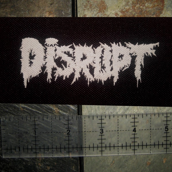 Disrupt Patch - Extreme Noise Terror Disclose Anti-Climax Antisect Amebix Nausea Aus-Rotten Dropdead Doom Assuck Wolfbrigade Skitsystem