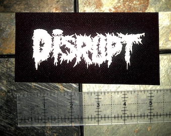 Disrupt Patch - Extreme Noise Terror Disclose Anti-Climax Antisect Amebix Nausea Aus-Rotten Dropdead Doom Assuck Wolfbrigade Skitsystem