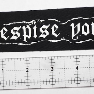 Despise You Patch Grindcore Metal Unholy Grave Agoraphobic Nosebleed Disrupt Assuck Hellnation Infest Magrudergrind Totalitar Dropdead Nasum