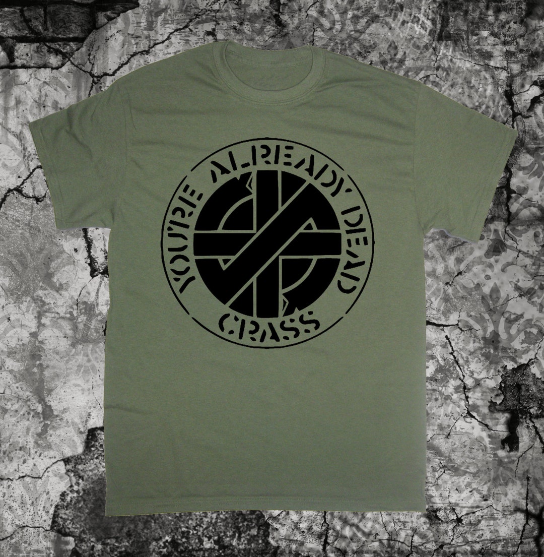 T-shirt Punk Rudimentary Peni - Imprimé Graphique - Gildan 5000 - Neuf Avec étiquettes
