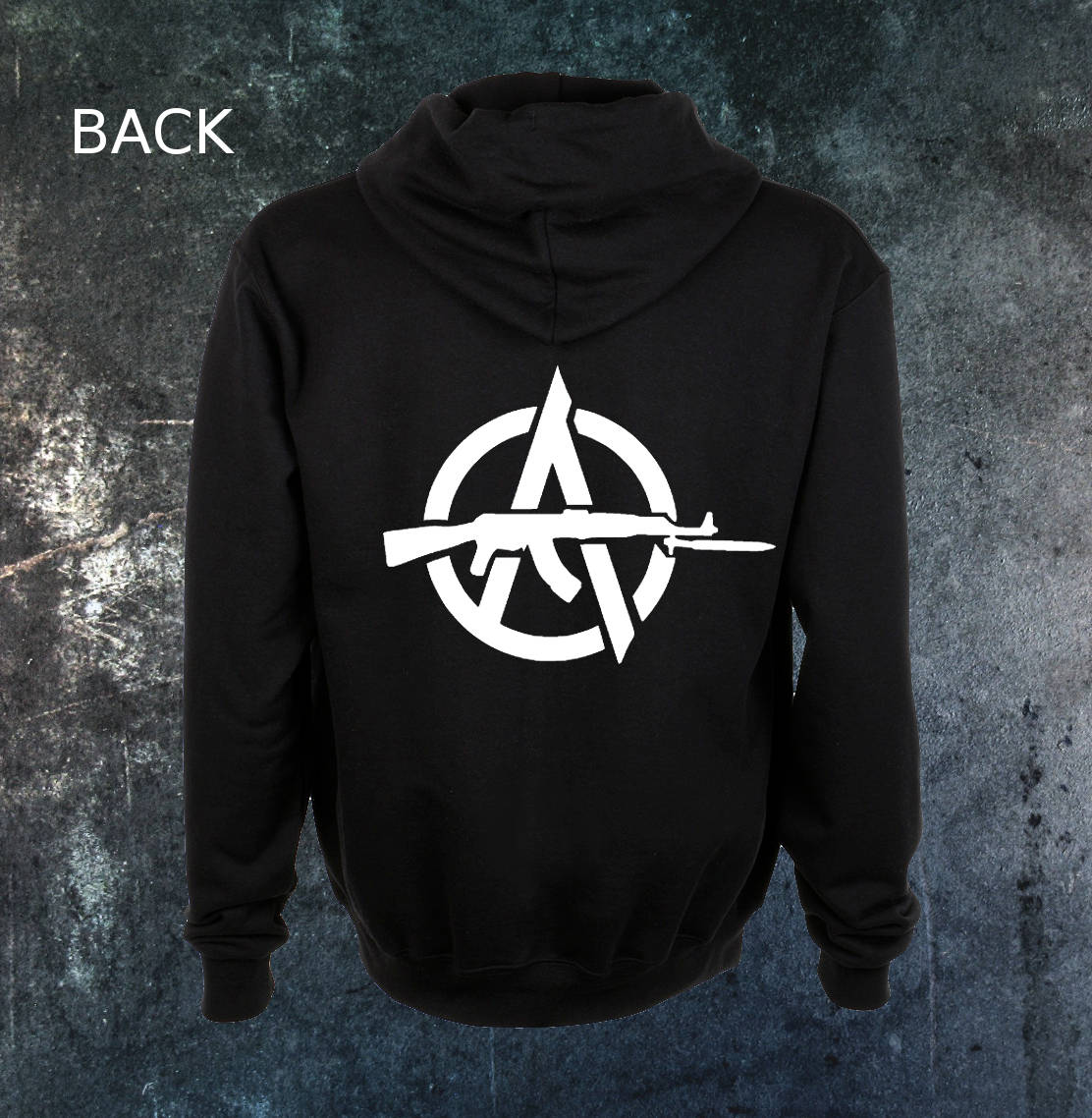 【READYMADE】liberation front copyright hoodie Readymade Readymade men's black liberation front copyright