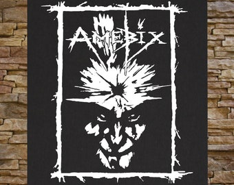 AMEBIX - No Gods No Master Embroidered Patch Axegrinder Sacrilege