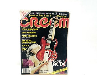 Creem Magazine AC/DC April 1981