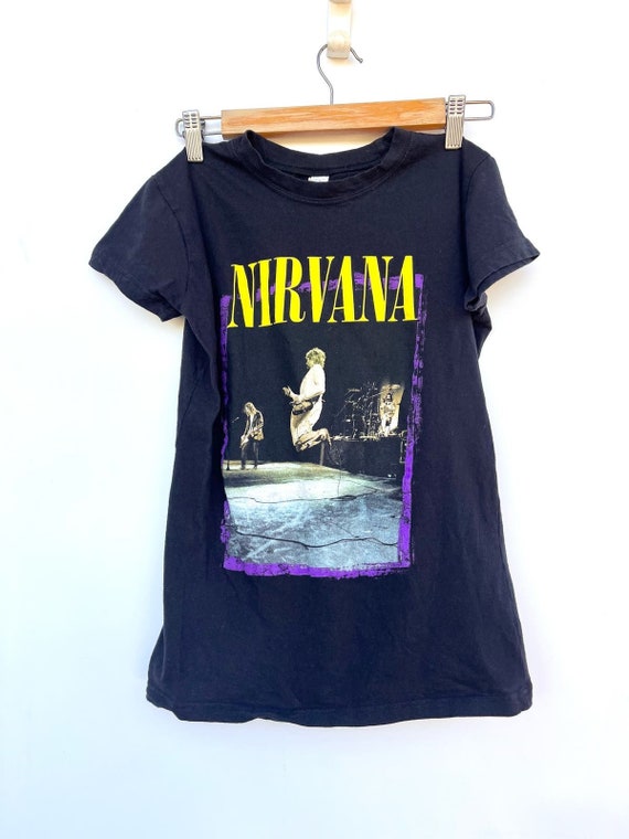 Nirvana Jump T-Shirt Women's T-Shirt Small - image 3