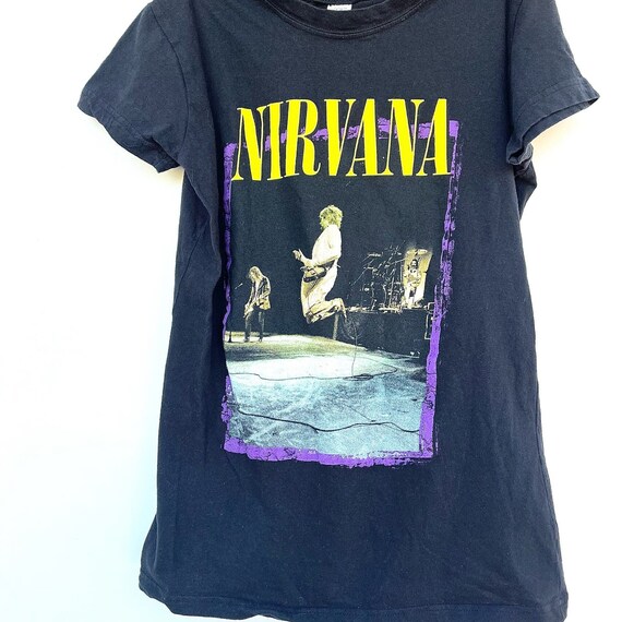 Nirvana Jump T-Shirt Women's T-Shirt Small - image 2