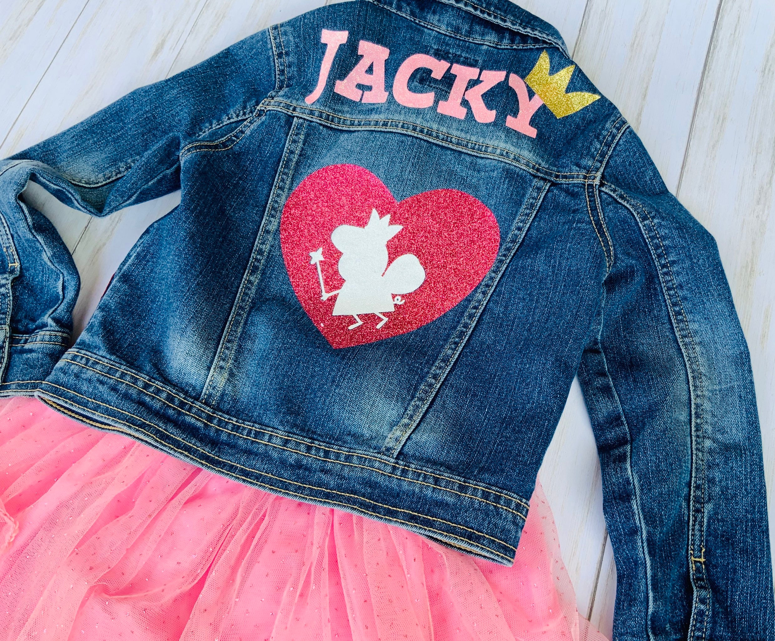 Peppa pig jean jacket sale
