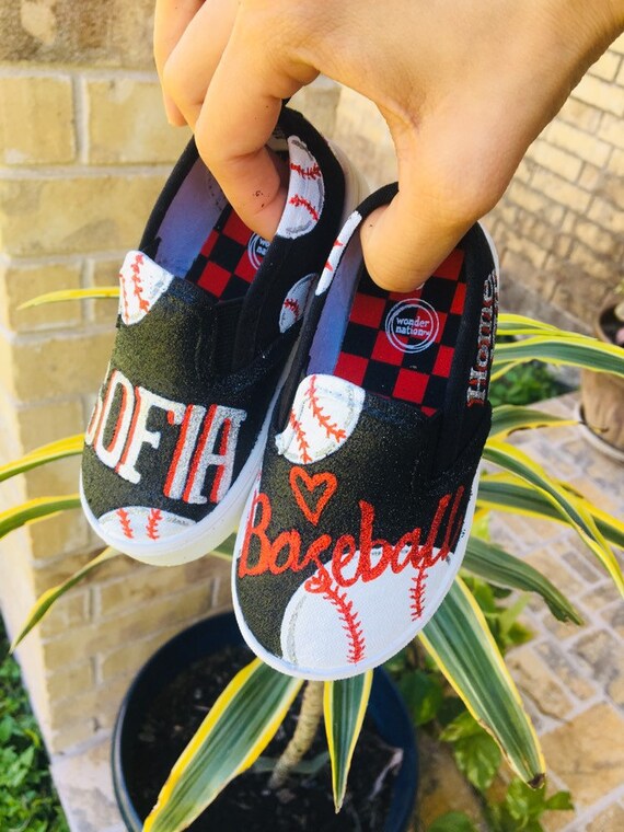 baseball slip on shoes