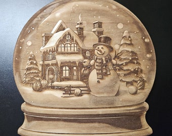 3D illusion Snowglobe