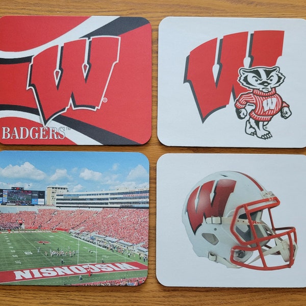 Bucky Badger, Wisconsin Badger Mousepads