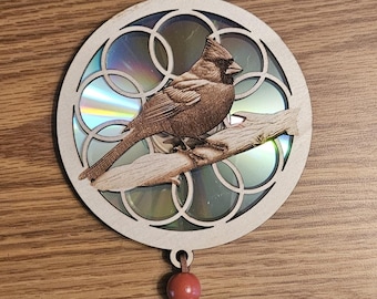 Cardinal Suncatcher