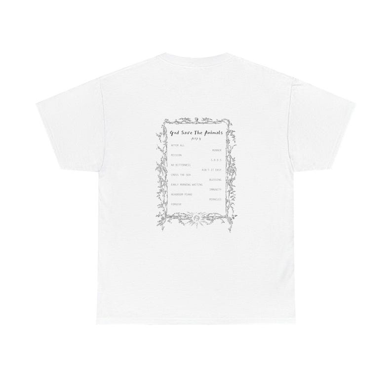 Back of a white shirt