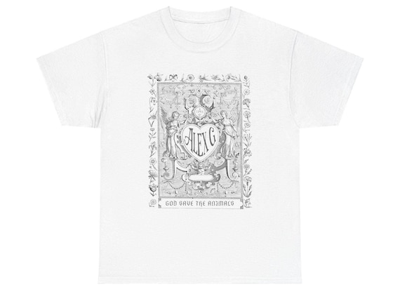 Alex G Shirt- God Save the Animals Gothic Angels- Alex G Merch- Minimalist Line Art Band Tee- Sandy Alex G Hoodie- Unisex Heavy Cotton Tee