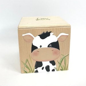 Tirelire personnalisée Vaches avec prénom - Idée cadeau - Tirelire pour  Enfant Bébé et Adulte