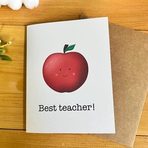 Cartes de remerciements pour professeur, éducatrice image 7