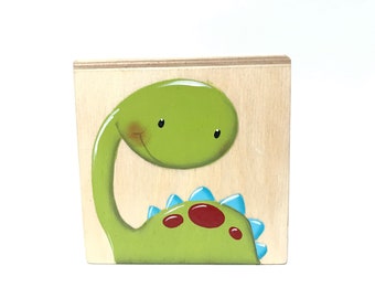 Tirelire, dinosaure, garçon, cadeau, bébé, petits sous