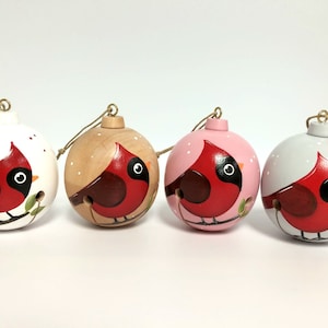 Christmas ball ornament,red cardinal, baby, personalized gift