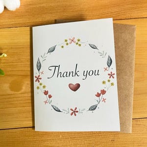 Cartes de remerciements pour professeur, éducatrice image 10