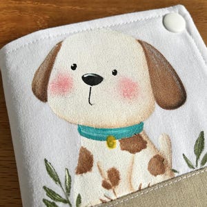 Protège carnet de santé, chien, étui, étui pour carnet de vaccination, personnalisation