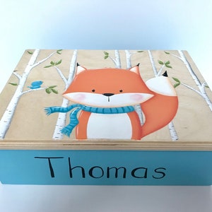 Coffret Souvenir Renard Cadeau Bebe Cadeau Personnalisee Etsy Coffret Souvenir Renard Cadeau Bebe Cadeau Personnalisee Etsy