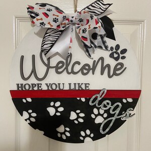 Appendiabiti per porte a tema cane