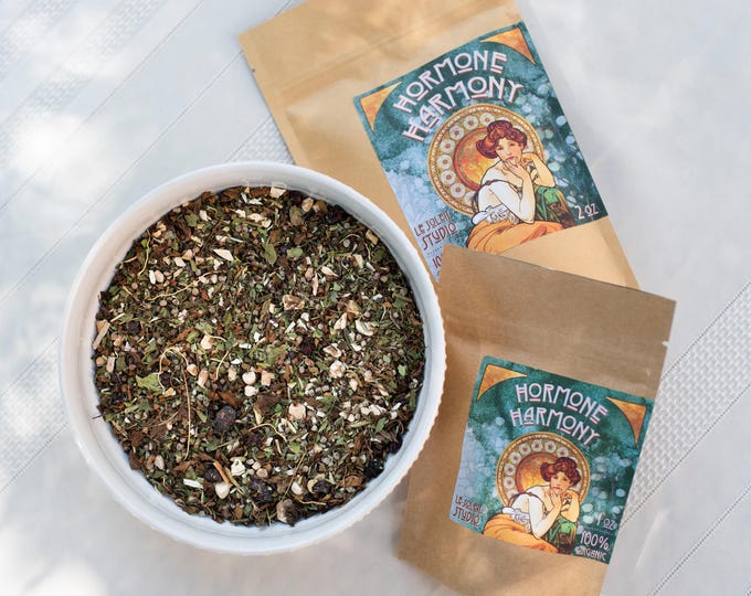Hormone Harmony - Organic Herbal Tea for Women's Hormone Balance