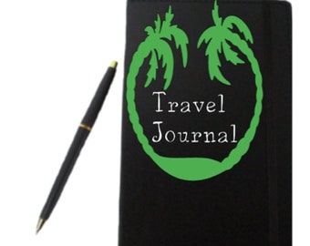 PERSONALIZED TRAVEL JOURNAL  outdoor enthusiast journal  vacation adventures journal  exploration journal  hiking journal  camping journal
