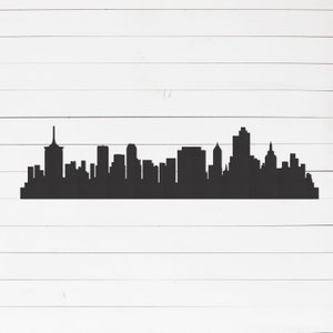 Tulsa Skyline Wall Art | City Skyline Wall Art | Cityscape Wall Art | Metal Wall Art | Metal Wall Decor | Metal Decor