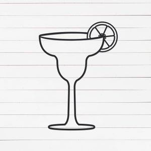 Margarita Sign | Margarita Glass Decor | Margarita Wall Art | Bar Cart Art | Home Bar Sign | Metal Sign | Anniversary Gift