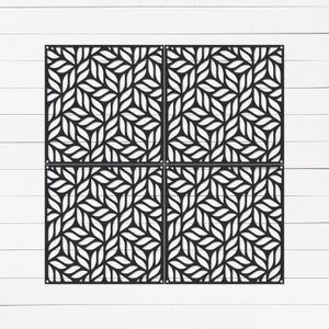 Outdoor Privacy Panel (4 Pack) | Outdoor Privacy Screen | Garden Screen | Balcony Privacy Screen | Fence Screen | Deck Privacy Screen