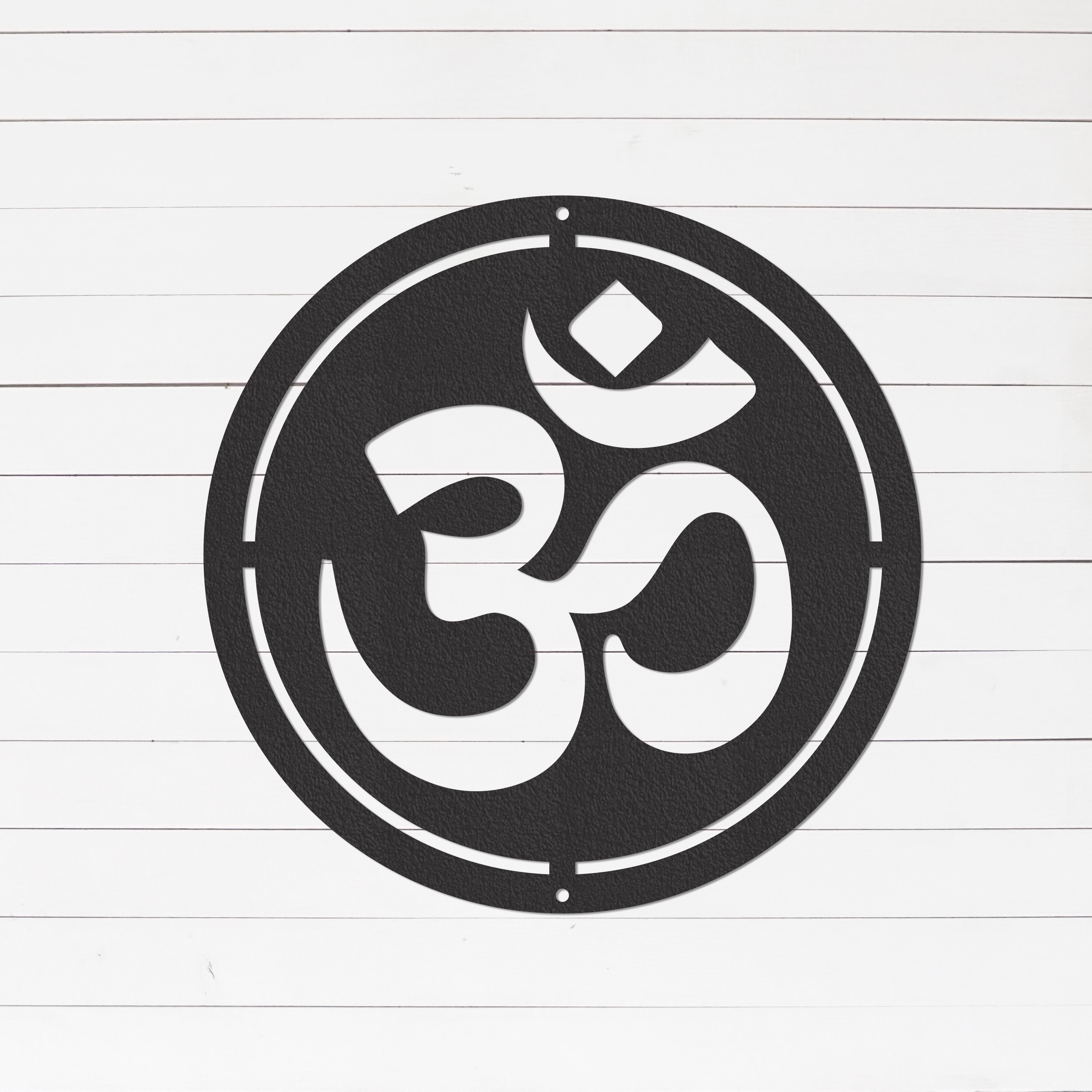 Ohm Symbol Metal Art