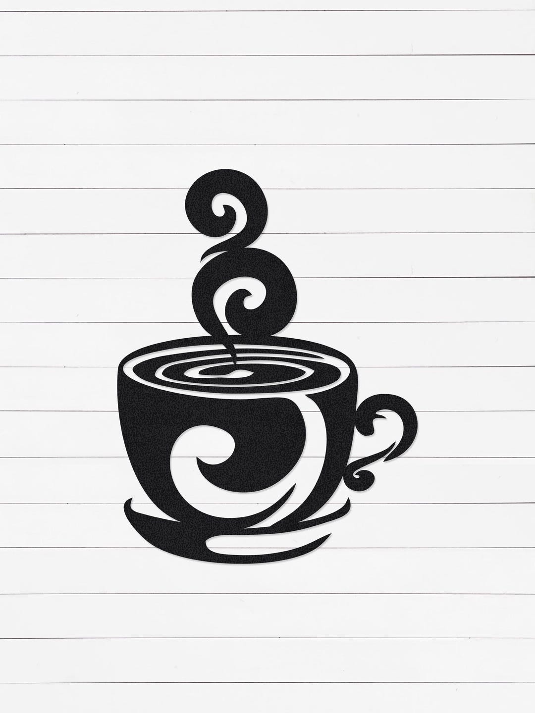 Metal Coffee Cup Sign | Kitchen Decor, Coffee Bar Station - Etsy