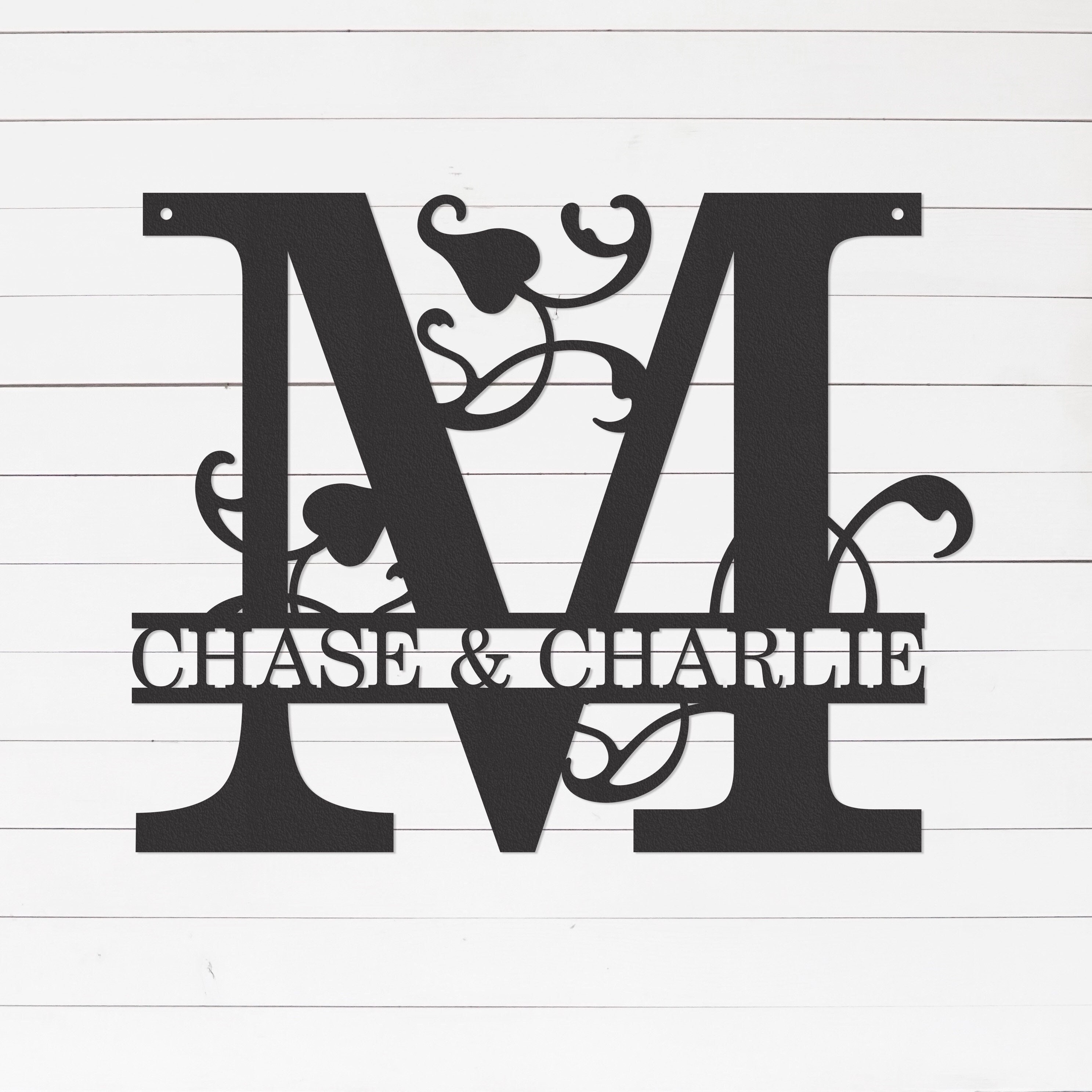 Custom Mom Monogram Sign | Mother's Day Gift | Mom Gifts |  | Gifts For Mom | Christmas Gift Ideas For Mom | Name Sign | Family Name Sign