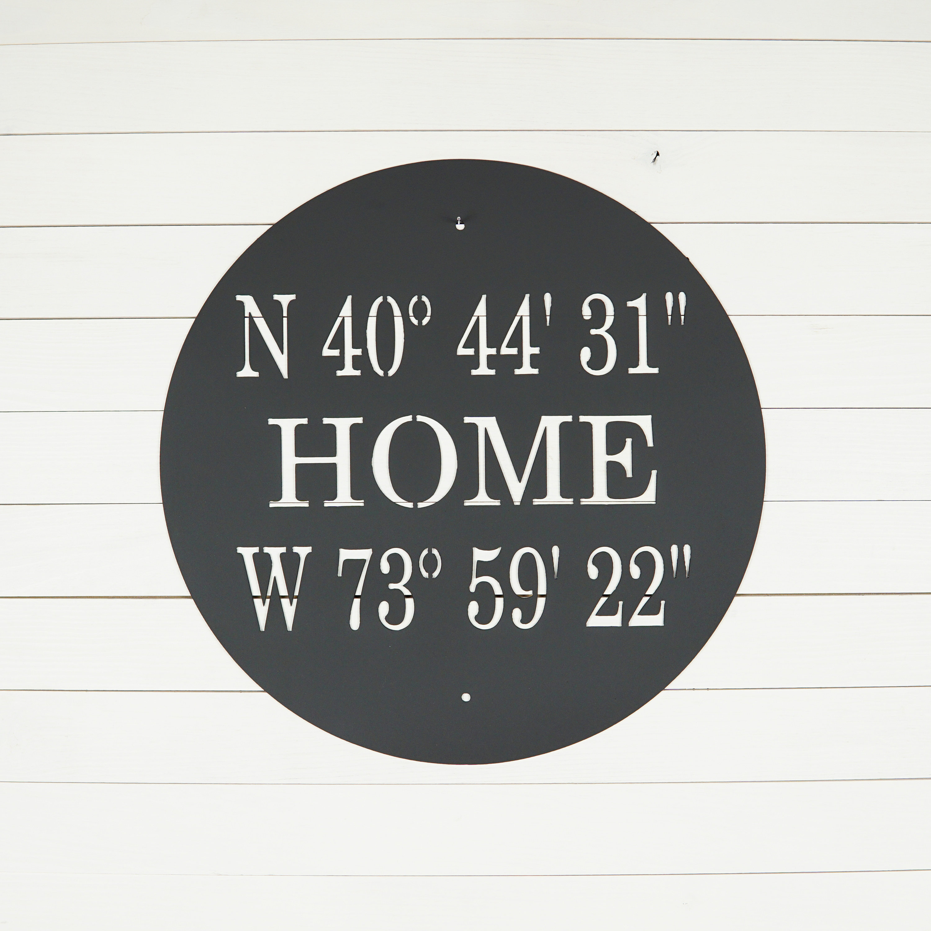 GPS Coordinates Sign | Latitude Longitude Signs | Personalized Wedding Gift | Housewarming Gift | Realtor Closing Gift | New Home Gift