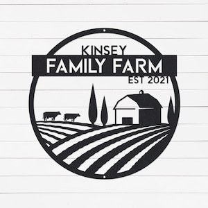 Custom Farm Sign | Custom Ranch Sign | Custom Outdoor Sign | Business Sign | Yard Sign | Farmers Market Sign | Farmhouse Decor | Metal Sign