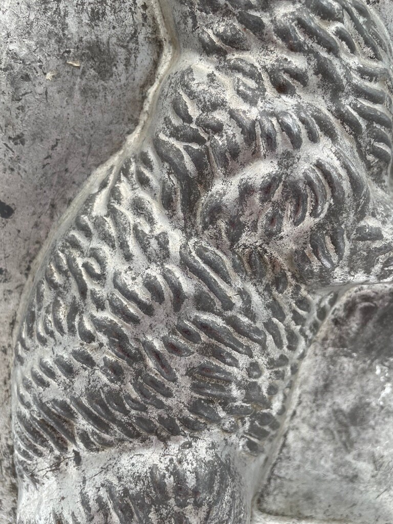 Vintage Large Standing Rabbit With Basket Metal Chocolate Mold - Etsy