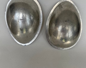 Vintage Egg Metal Chocolate Mold