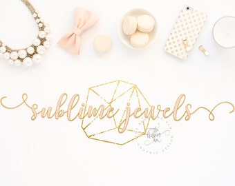 Business Logo, Photography Logo, Premade Logo, Logo Design, Jewelry Logo, Script Logo, Graphic Design