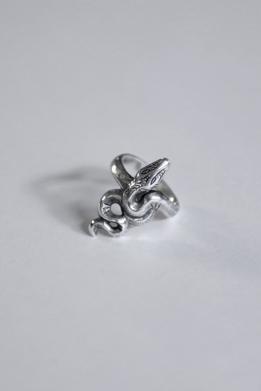 Ring Kundalini Snake Gold Plated