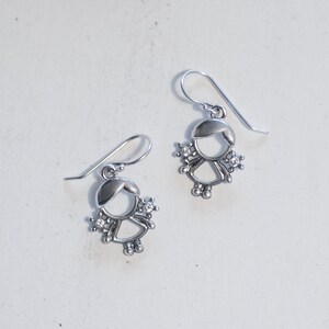 Girls Earrings, Casual Earrings, Drop Earrings, Silver Earrings, Sterling Silver Jewelry