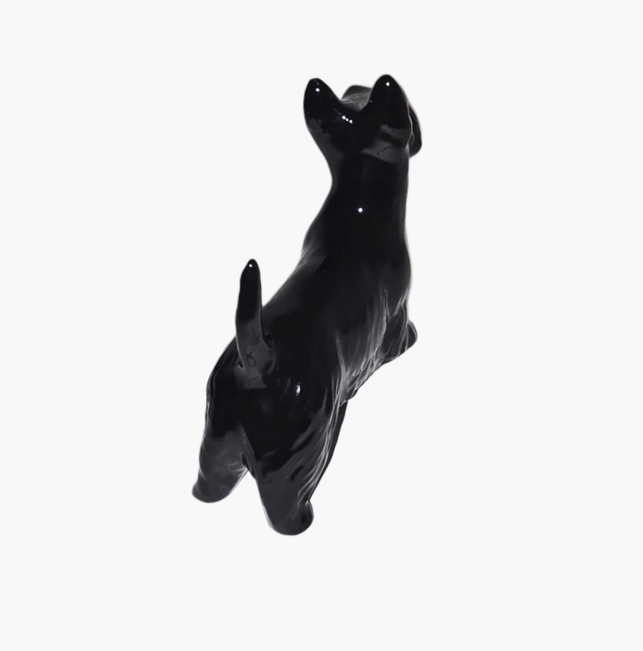 ヴィンテージ ベスウィック イングランド ミニチュア ブラック