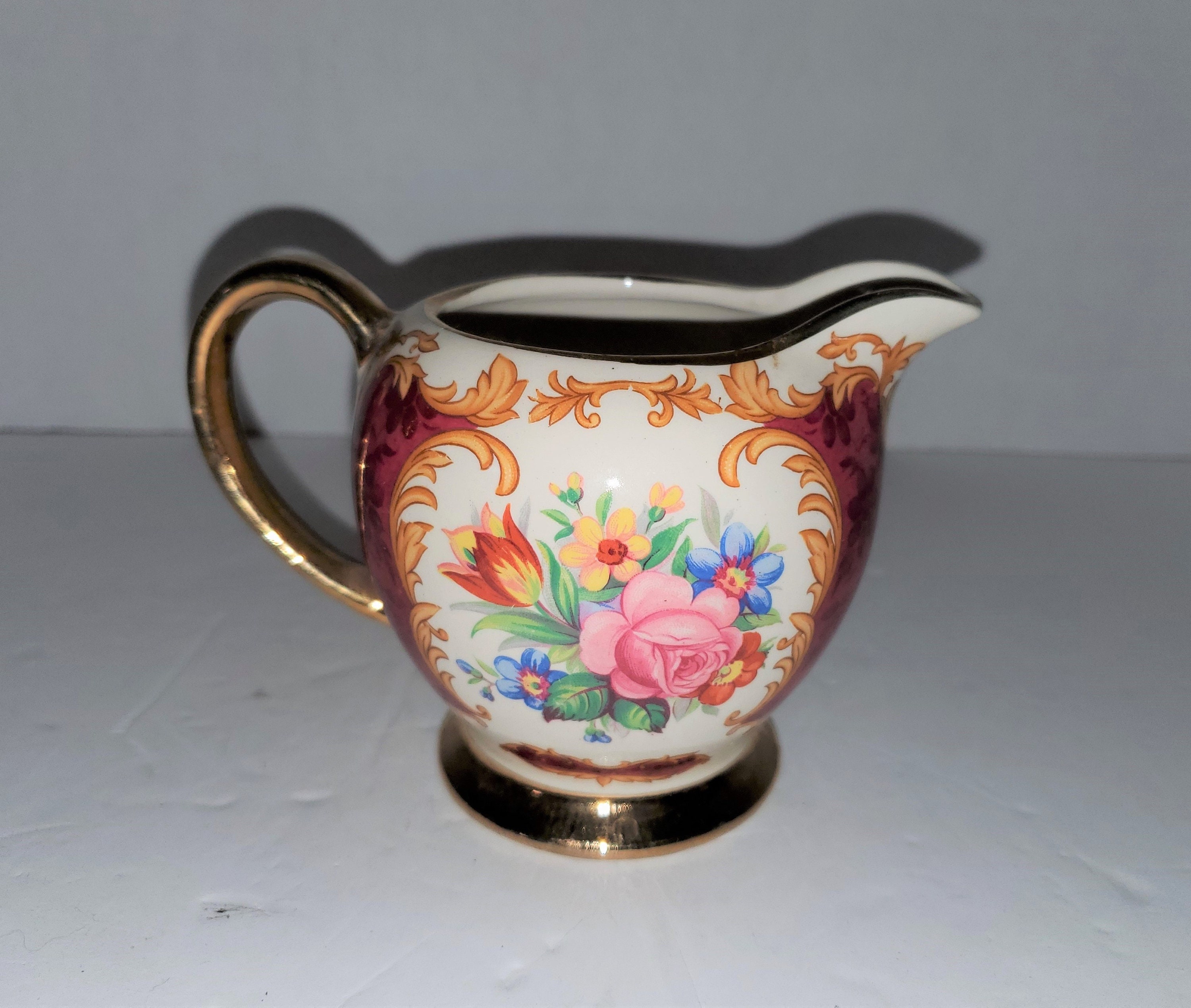 RARE James Sadler Tea Set Teapot Creamer & Sugar Bowl Etsy