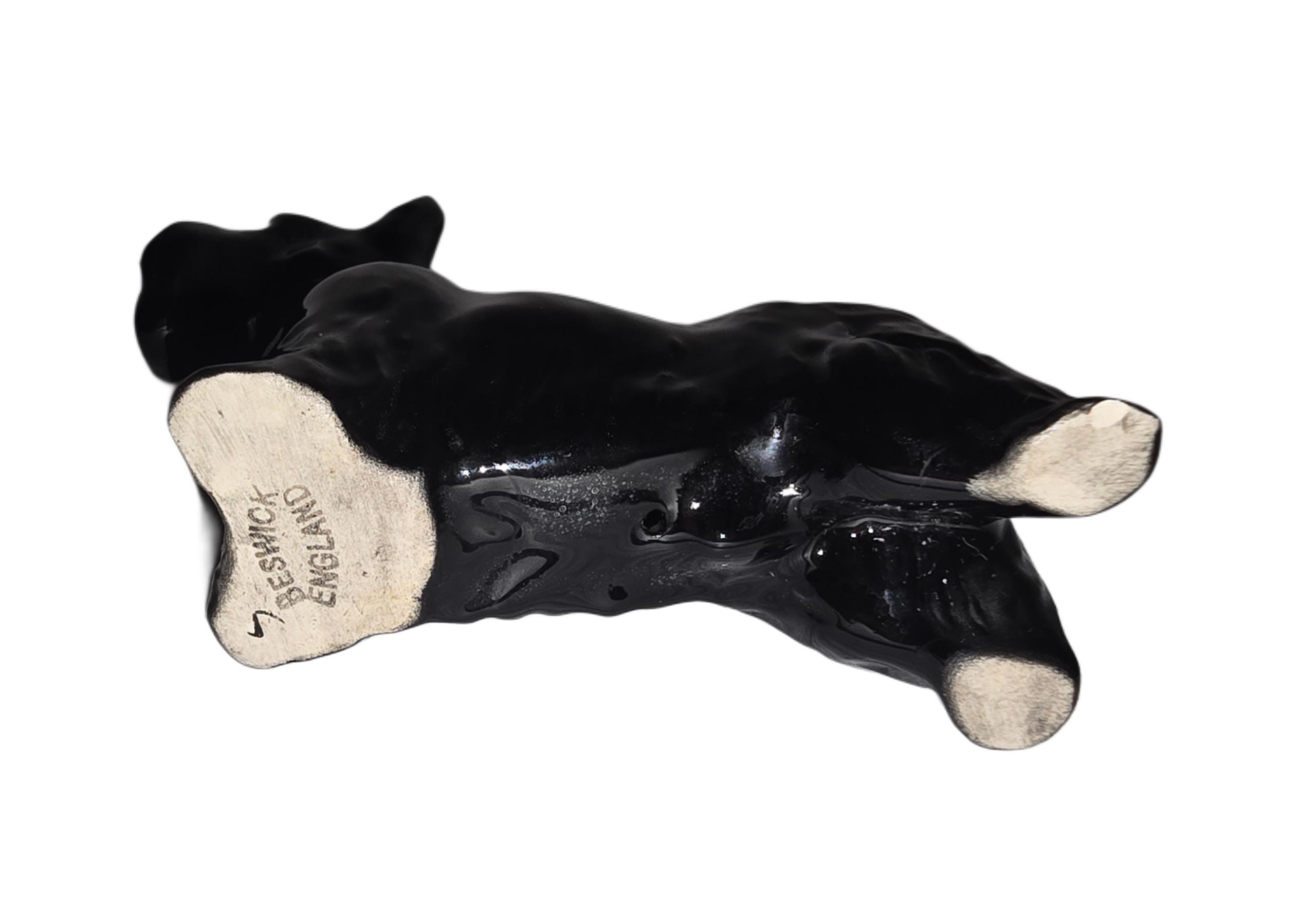 ヴィンテージ ベスウィック イングランド ミニチュア ブラック