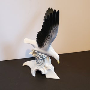 Vintage Gerold Porzellan Bavaria Sea Gull Bird Porcelain Figurine