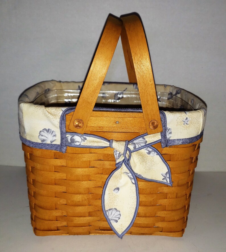 Vintage Longaberger 1999 Handled Basket with Etsy